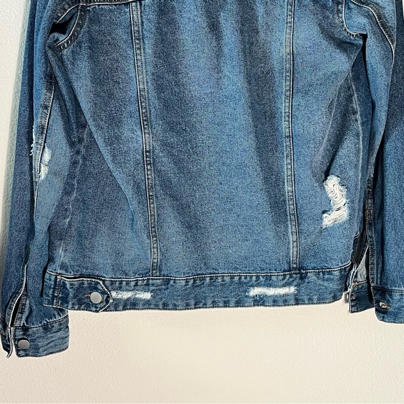 BP Distressed Denim Jacket - Picture 3 of 5